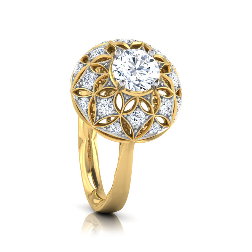 The Taj Aura Solitaire Ring The Taj Aura Solitaire Ring
