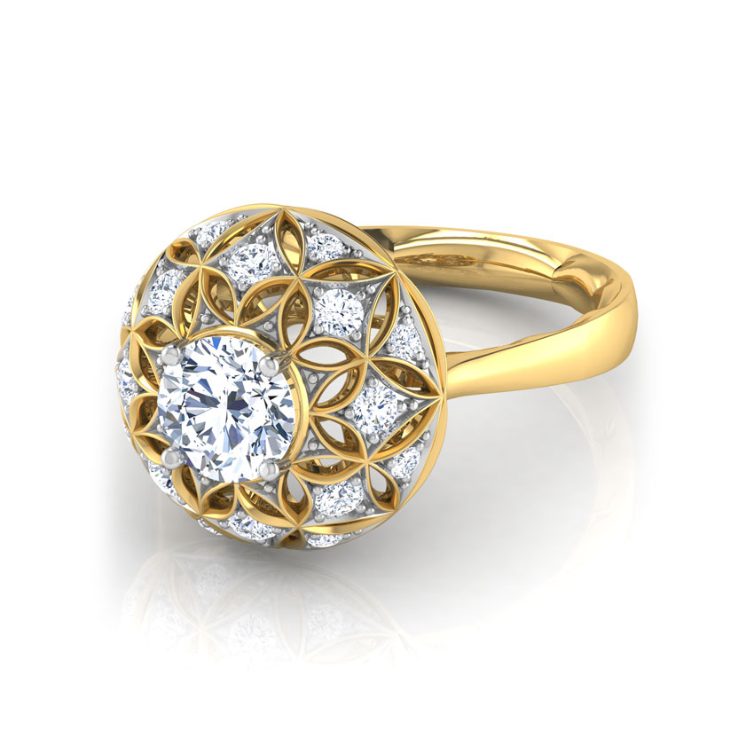 The Taj Aura Solitaire Ring The Taj Aura Solitaire Ring