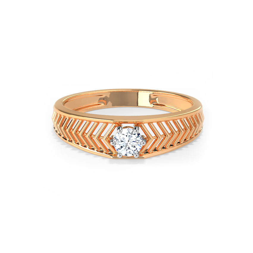 Ted Solitaire Ring for Men