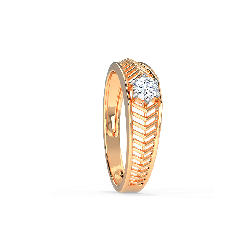 Ted Solitaire Ring for Men
