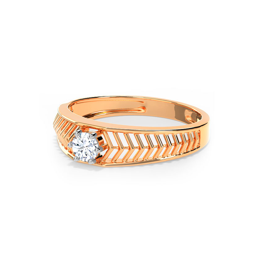 Ted Solitaire Ring for Men