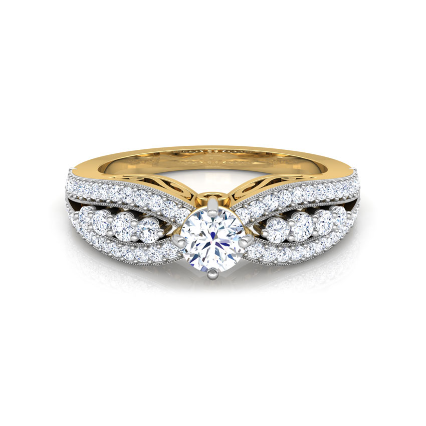Isabella Scroll Solitaire Ring Isabella Scroll Solitaire Ring
