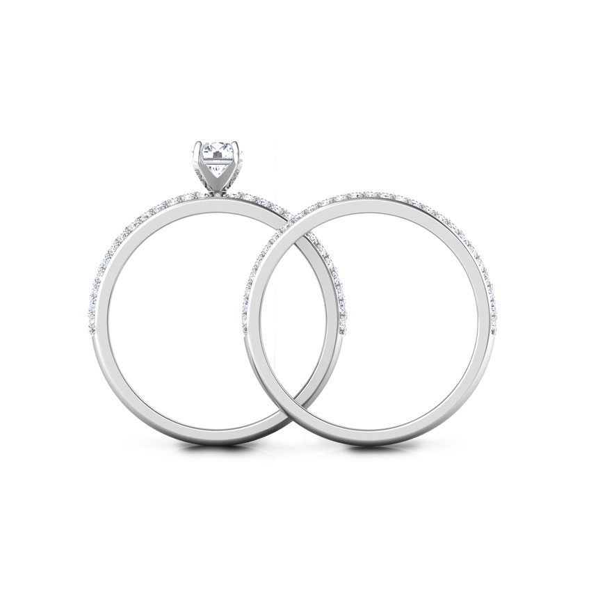 Gleam Solitaire Bridal Ring Set Gleam Solitaire Bridal Ring Set