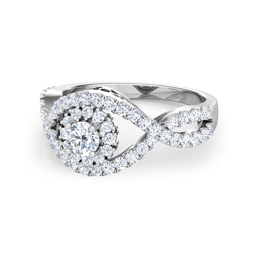 Aura Weave Solitaire Ring Aura Weave Solitaire Ring