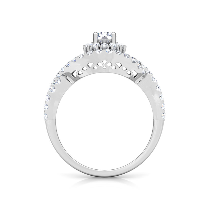 Aura Weave Solitaire Ring Aura Weave Solitaire Ring