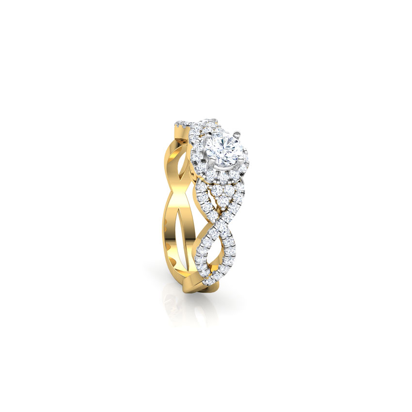 Lucy Weave Solitaire Ring Lucy Weave Solitaire Ring