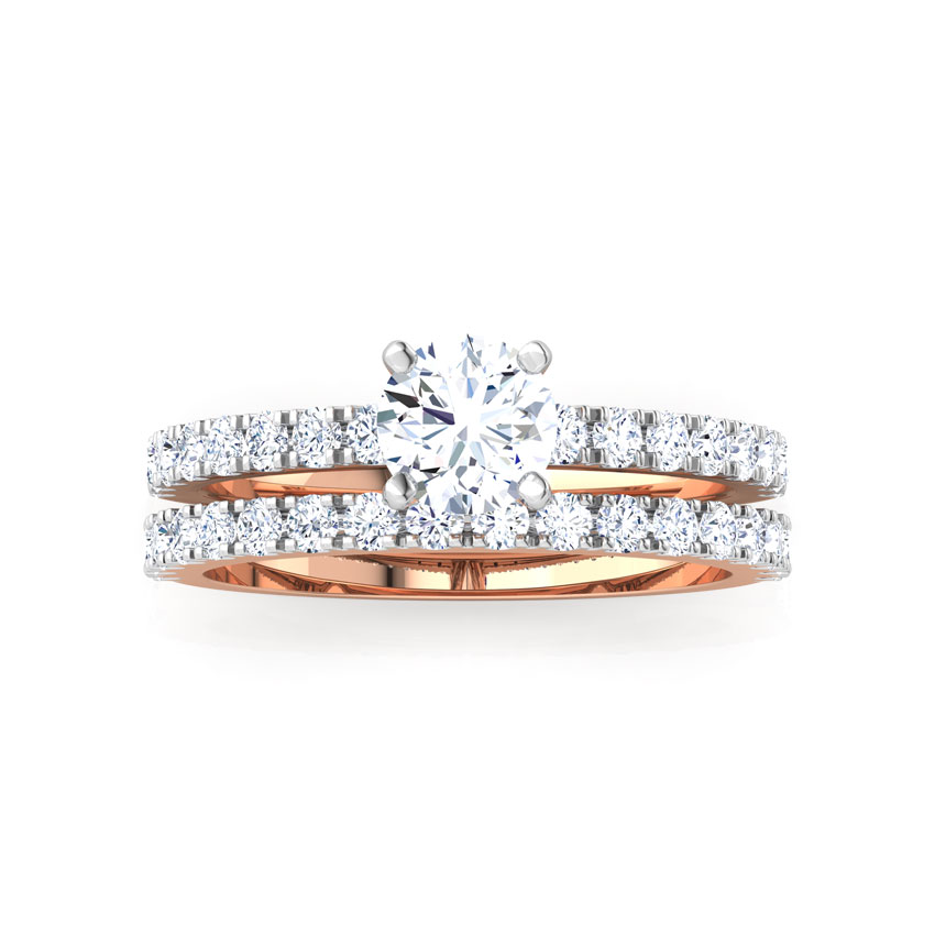 Brilliant Solitaire Bridal Ring Set