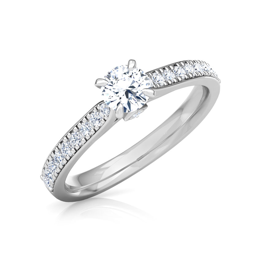 Inaya Hearts & Arrows Solitaire Ring Inaya Hearts & Arrows Solitaire Ring