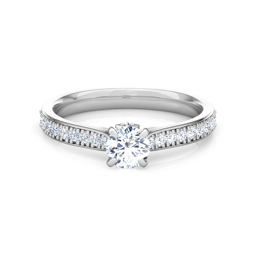 Inaya Hearts & Arrows Solitaire Ring Inaya Hearts & Arrows Solitaire Ring