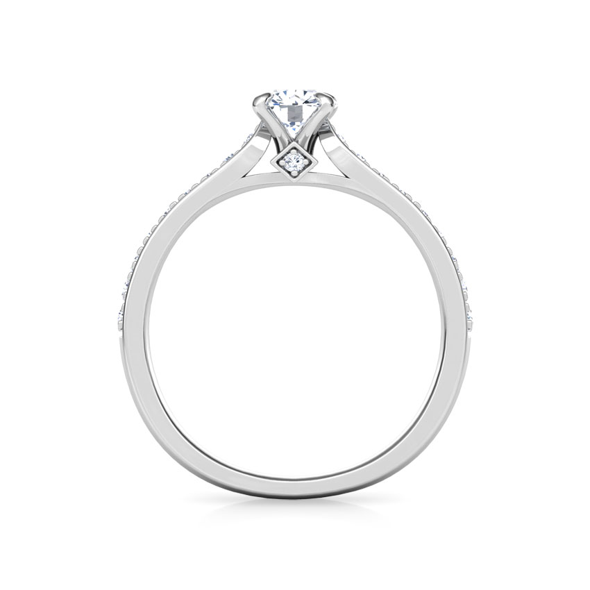 Inaya Hearts & Arrows Solitaire Ring Inaya Hearts & Arrows Solitaire Ring