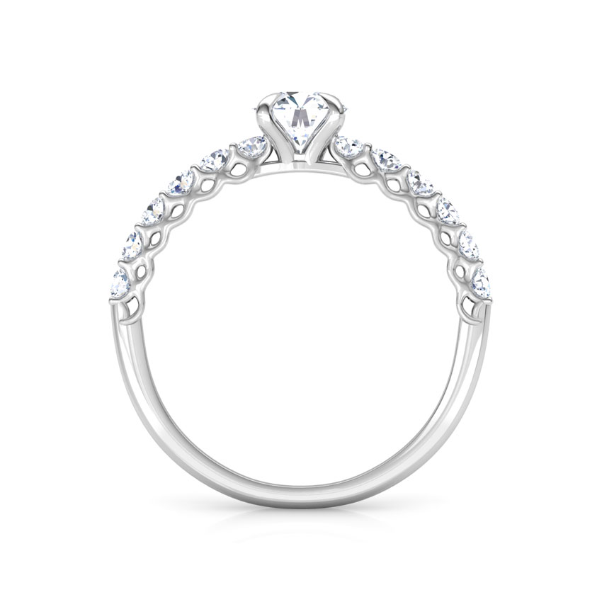 Nitara Hearts & Arrows Solitaire Ring Nitara Hearts & Arrows Solitaire Ring