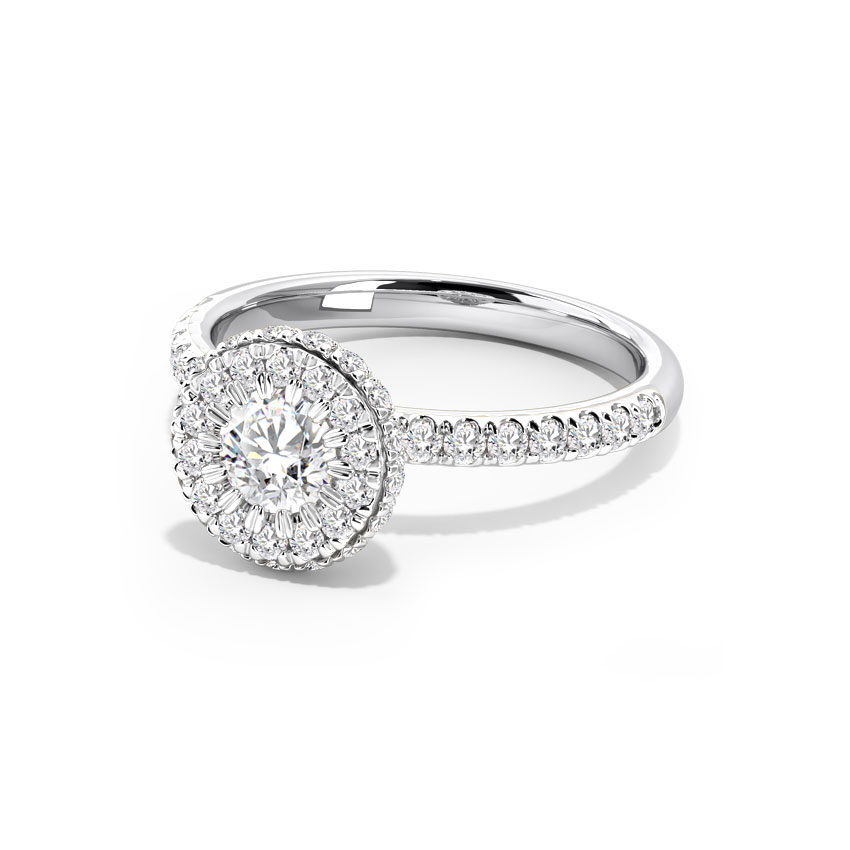 Anika Hearts & Arrows Solitaire Ring