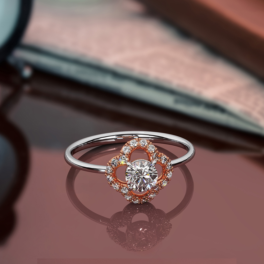 Sara Hearts & Arrows Solitaire Ring Sara Hearts & Arrows Solitaire Ring