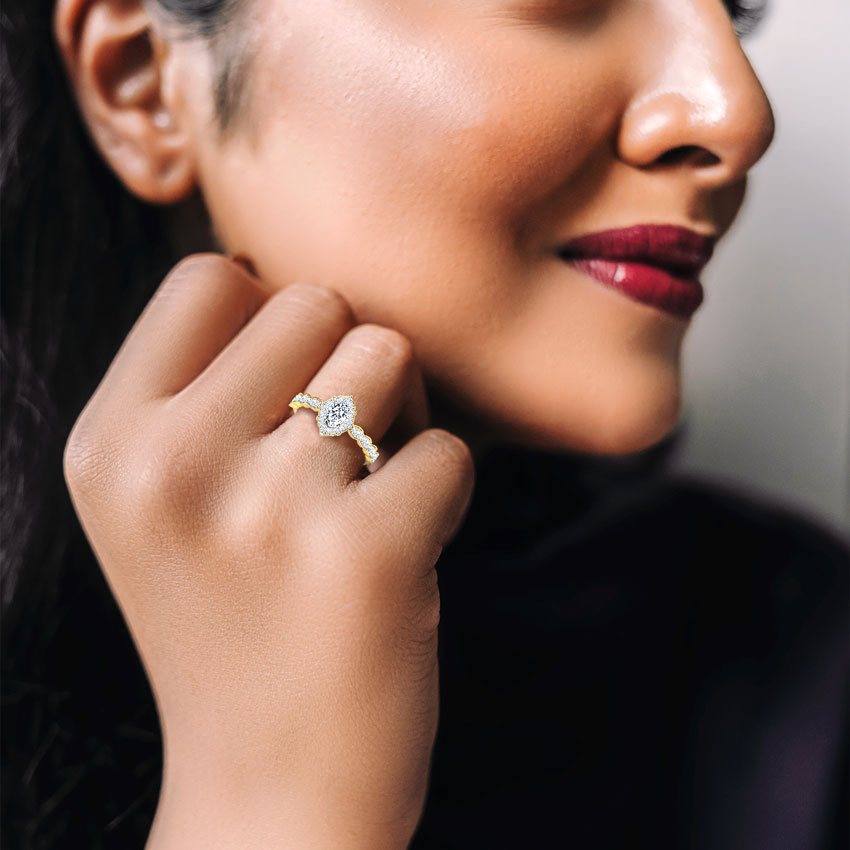 Victoria Solitaire Ring