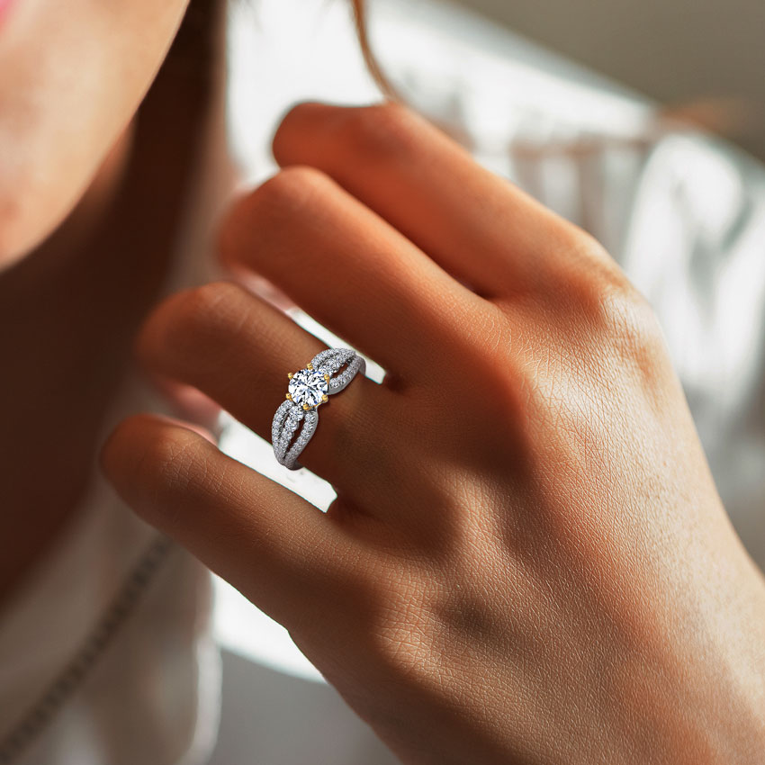 Empress Solitaire Ring