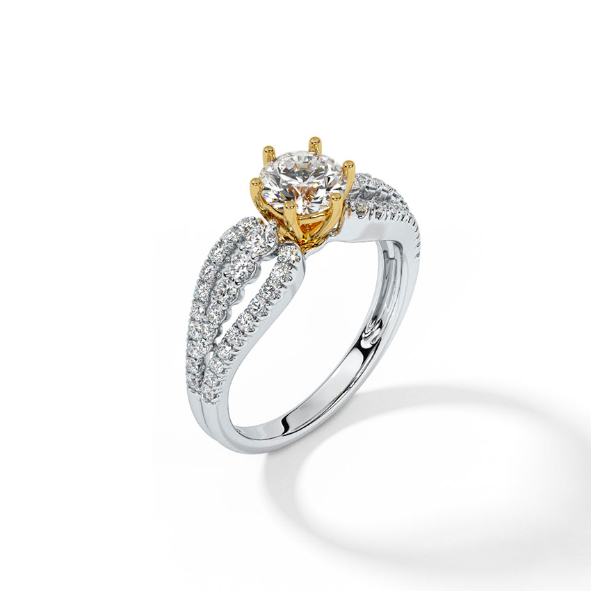 Empress Solitaire Ring