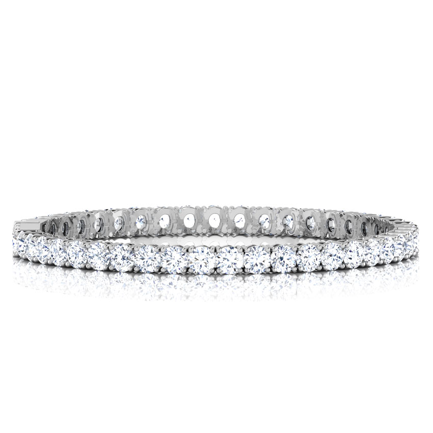Ethereal Solitaire Tennis Bracelet