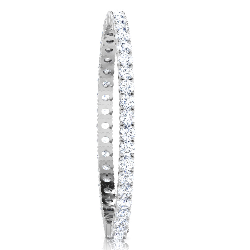 Ethereal Solitaire Tennis Bracelet