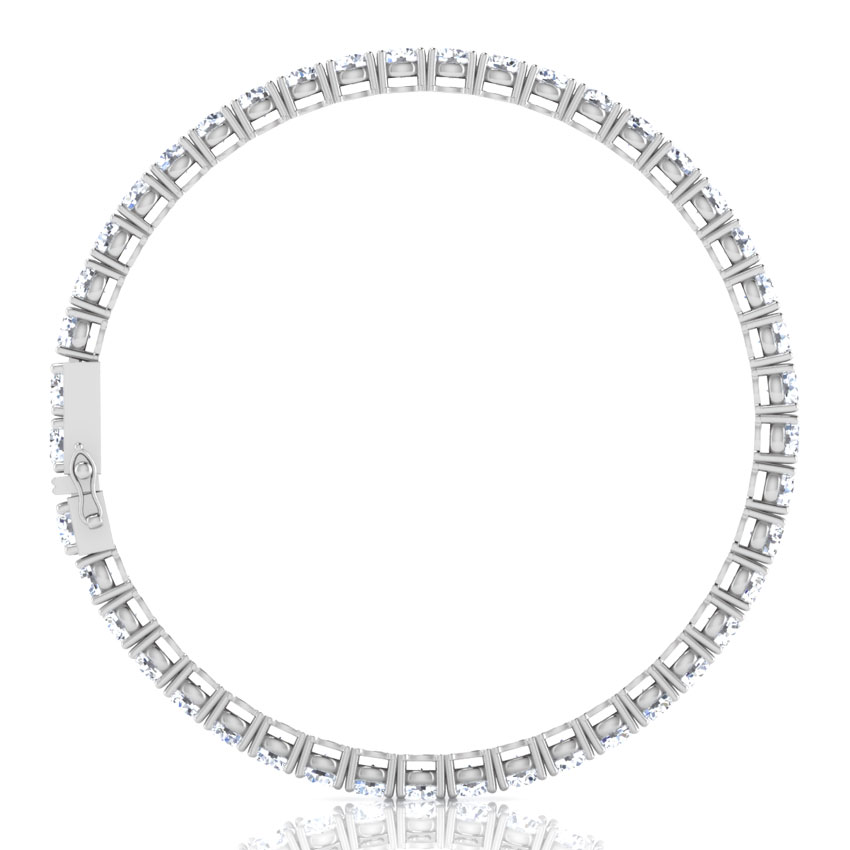 Ethereal Solitaire Tennis Bracelet