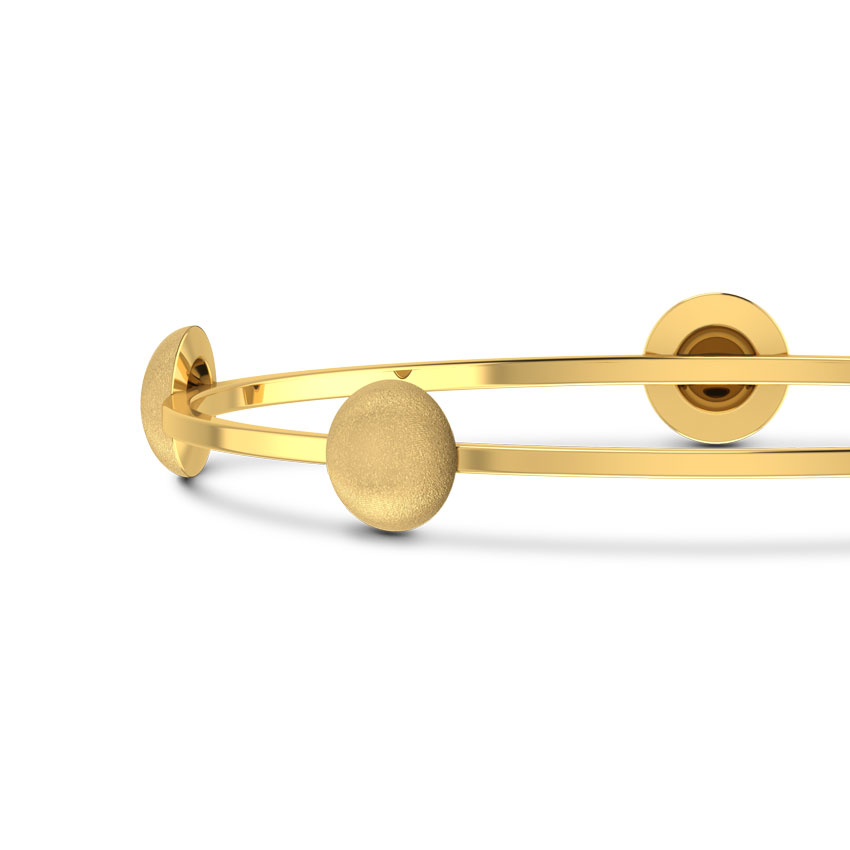 Gold Nugget Bangle