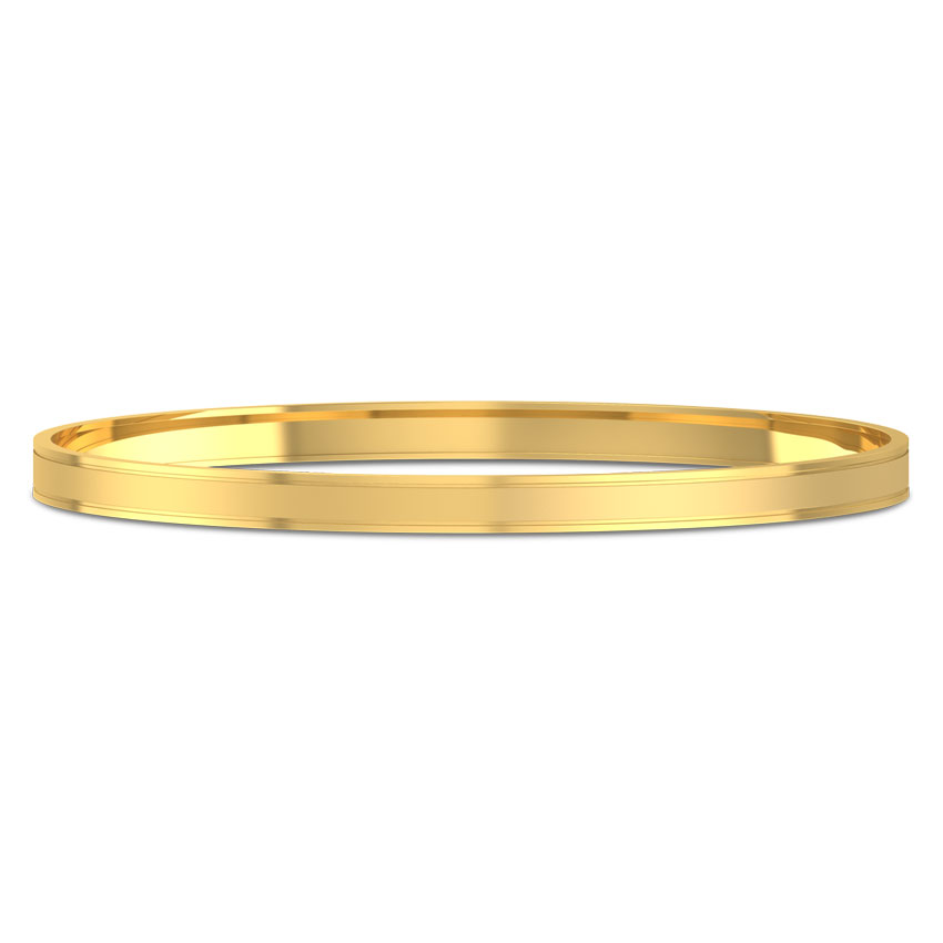 Gold Strap Bangle