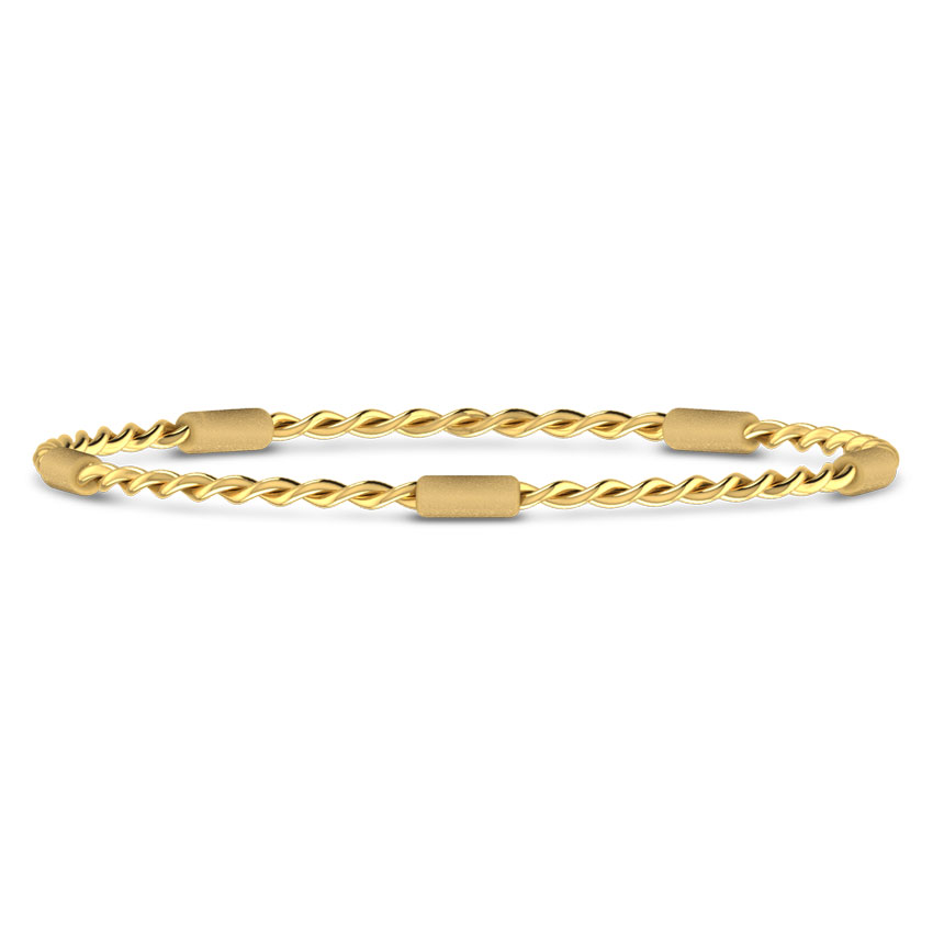 Rustic Gold Bangle