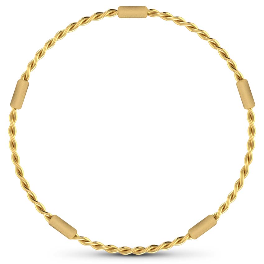 Rustic Gold Bangle