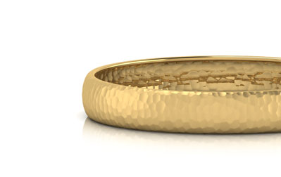Ofelia Hammered Bangle