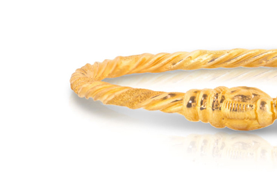 Iba Crafted Gold Bangle Iba Crafted Gold Bangle