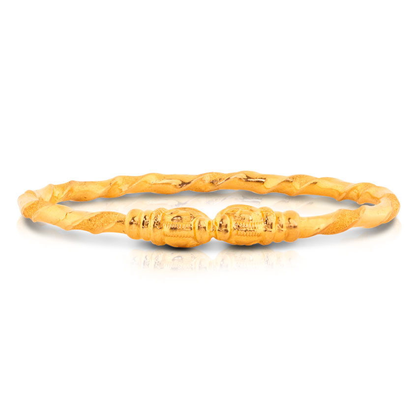 Aruvi Crafted Gold Bangle