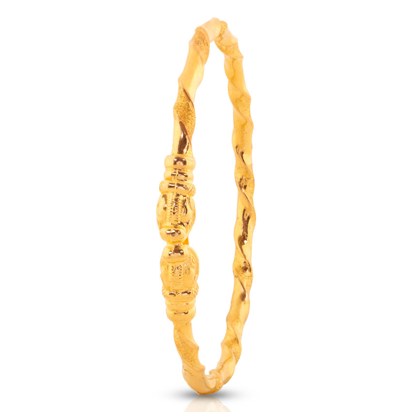 Aruvi Crafted Gold Bangle