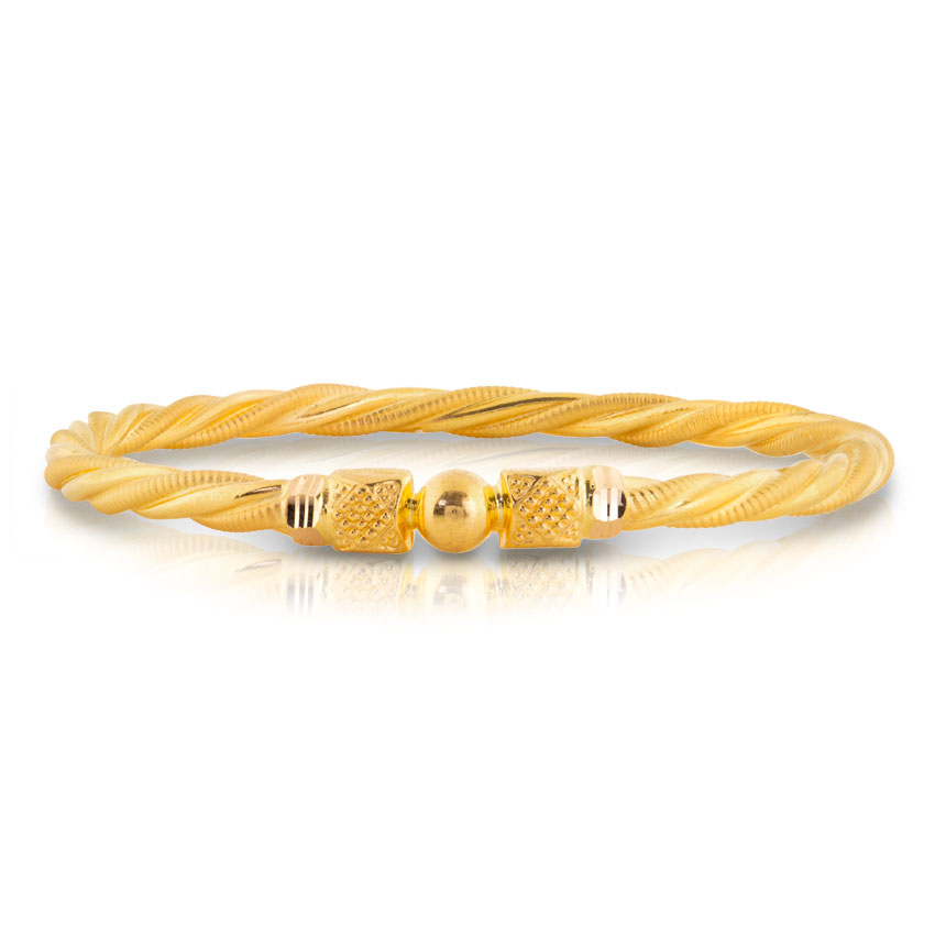 Aseey Beaded Gold Bangle Aseey Beaded Gold Bangle