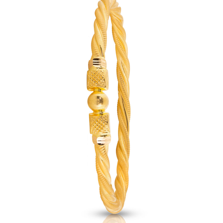 Aseey Beaded Gold Bangle Aseey Beaded Gold Bangle