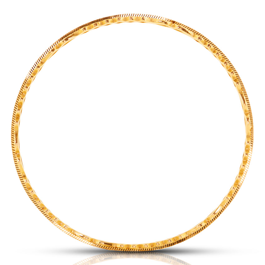 Jui Wave Gold Bangle
