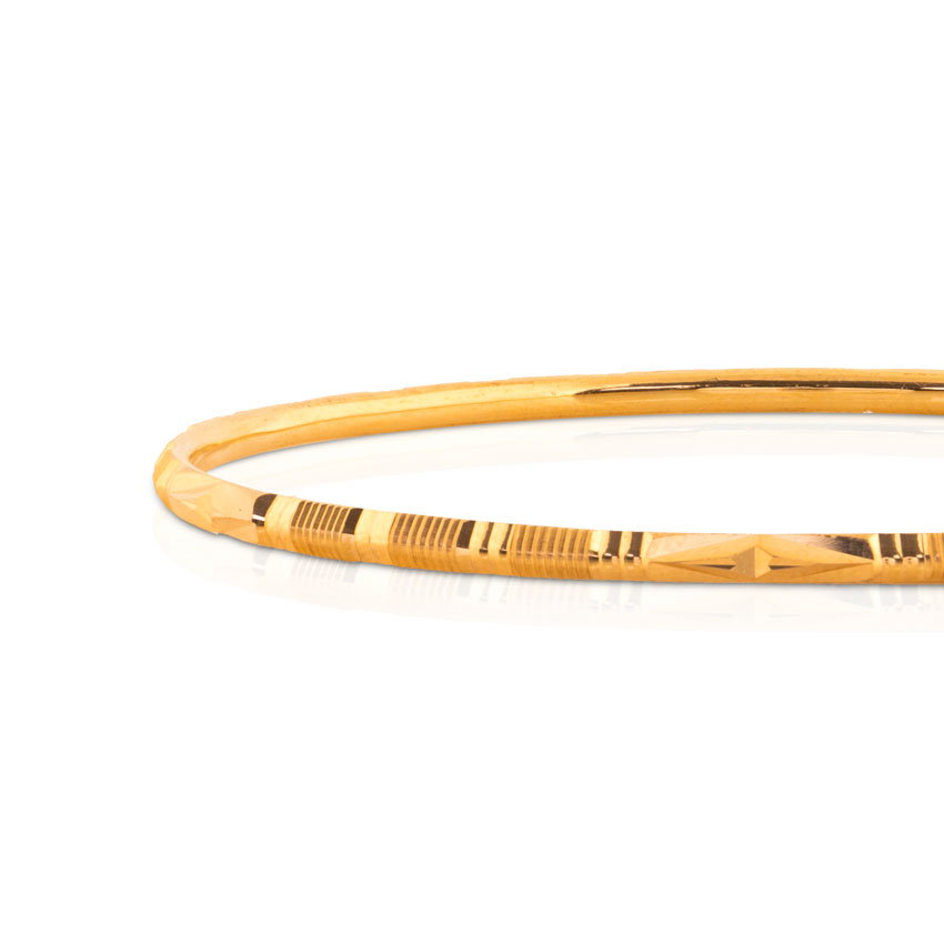 Jun Leaf Gold Bangle Jun Leaf Gold Bangle