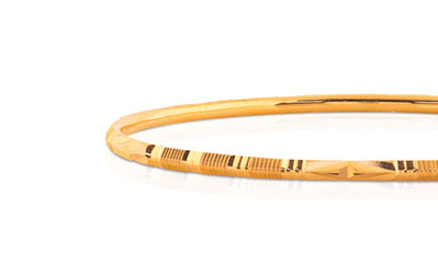 Jun Leaf Gold Bangle Jun Leaf Gold Bangle