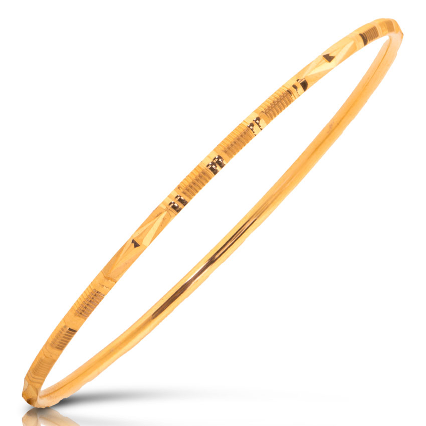 Jun Leaf Gold Bangle Jun Leaf Gold Bangle