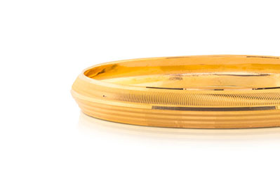 Hansh Gold Kada for Him