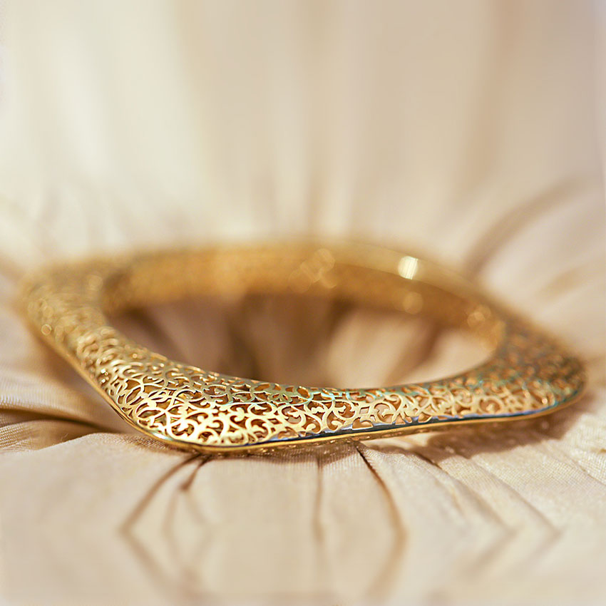 Nyssa Cutwork Bangle