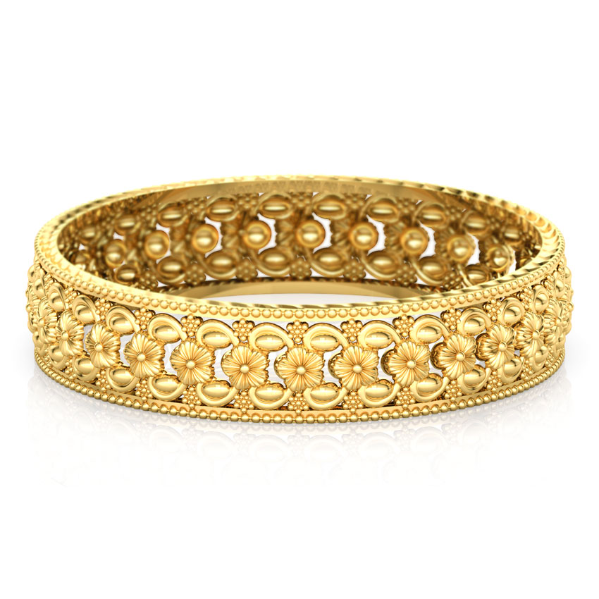 Bloom Floral Gold Bangle Bloom Floral Gold Bangle