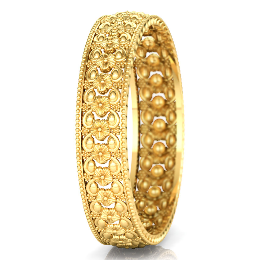 Bloom Floral Gold Bangle Bloom Floral Gold Bangle