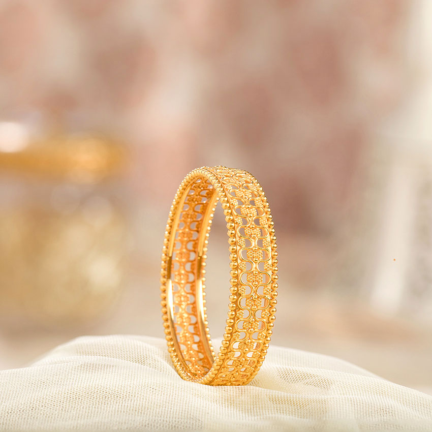 Dual Wave Gold Bangle Dual Wave Gold Bangle