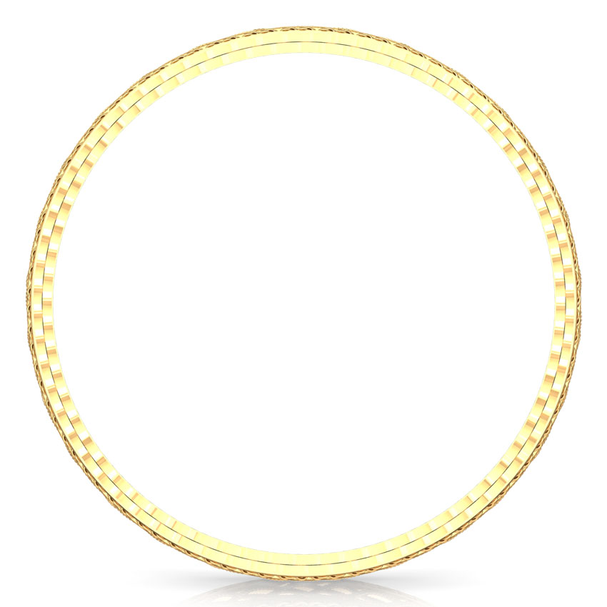 Flex Braid Gold Bangle