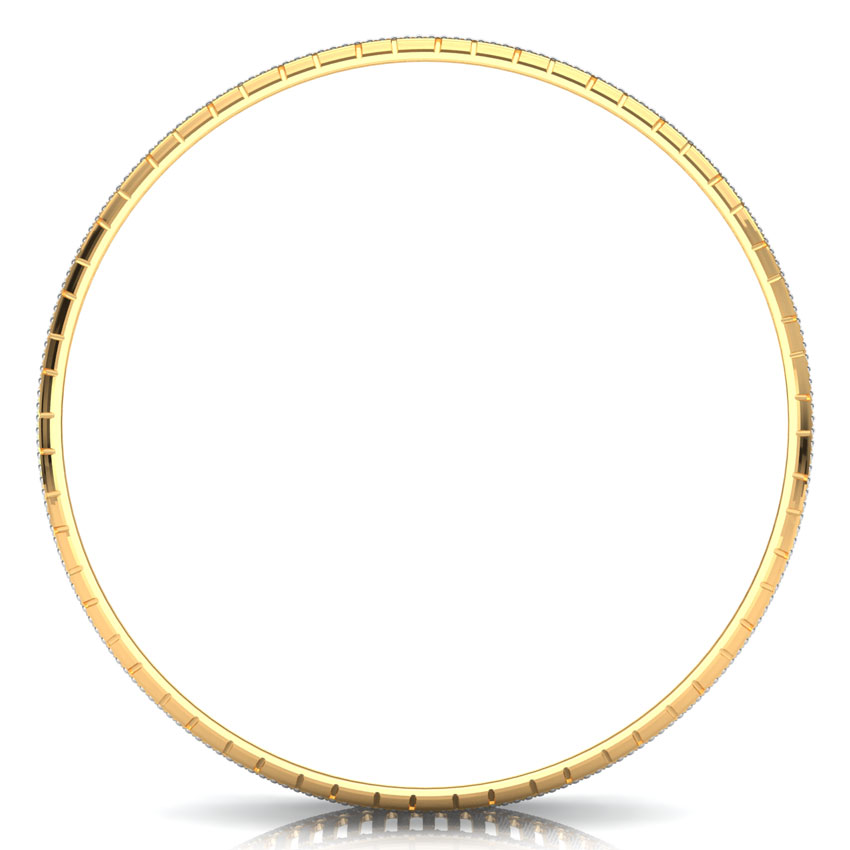 Edgy Cutout Gold Bangle Edgy Cutout Gold Bangle