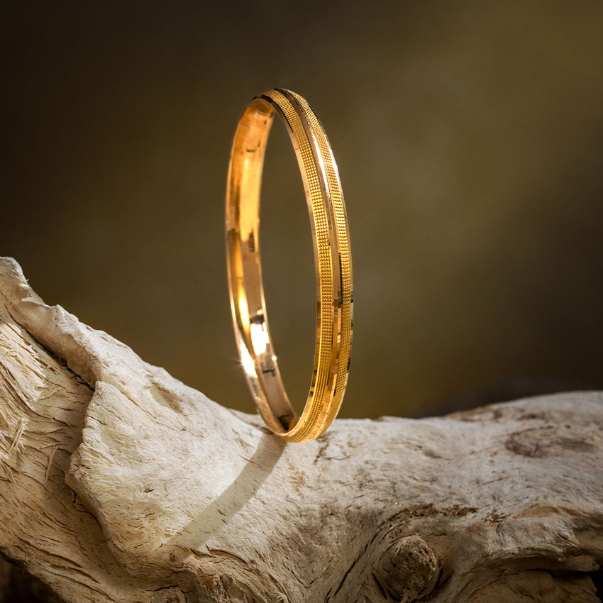 Aaryan Gold Kada For Him