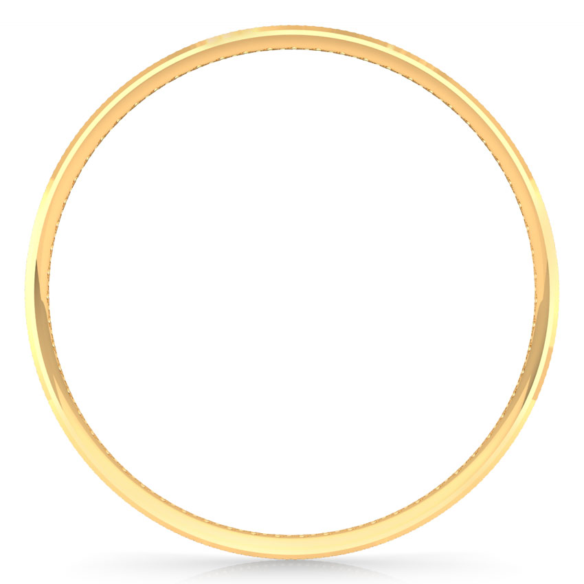 Lattice Mesh Gold Bangle