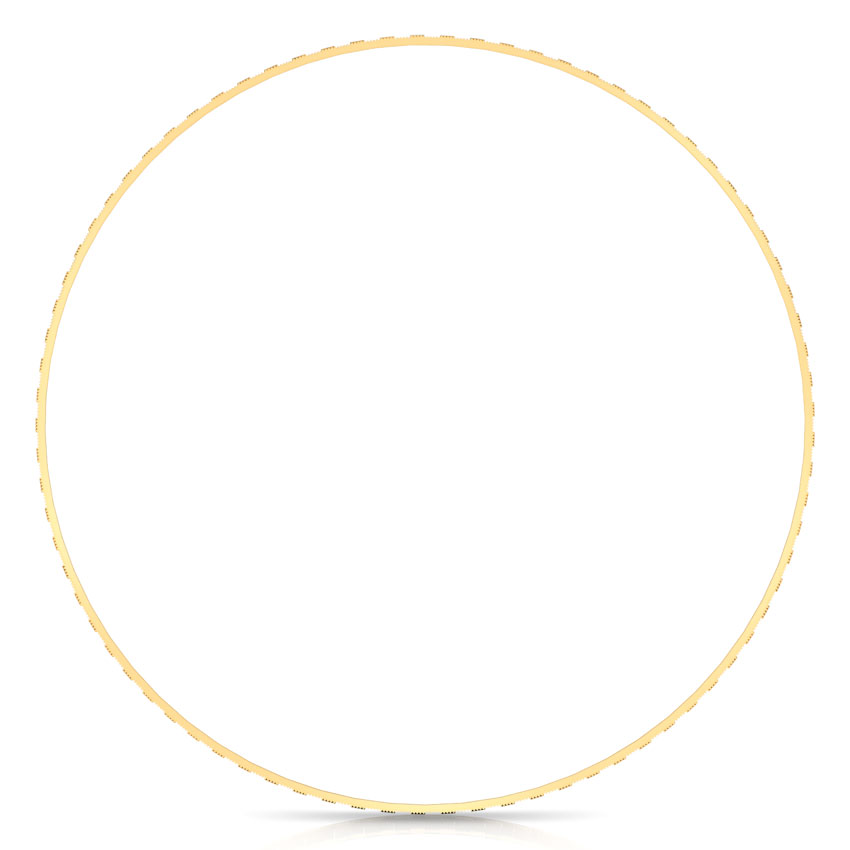 Straight Weave Gold Bangle Set of 4