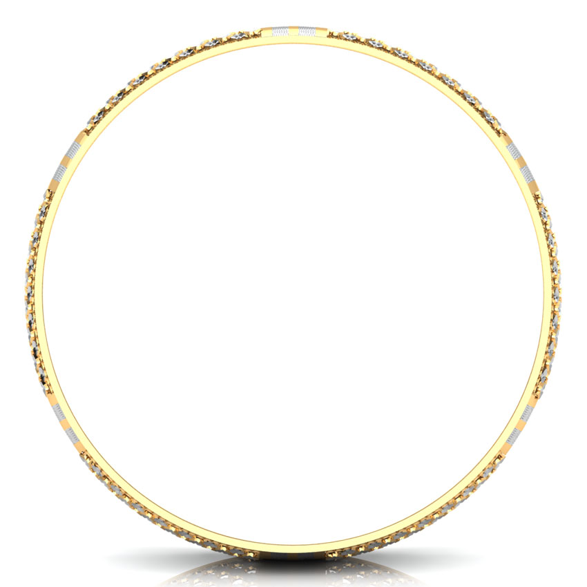 Sequence Gold Bangle
