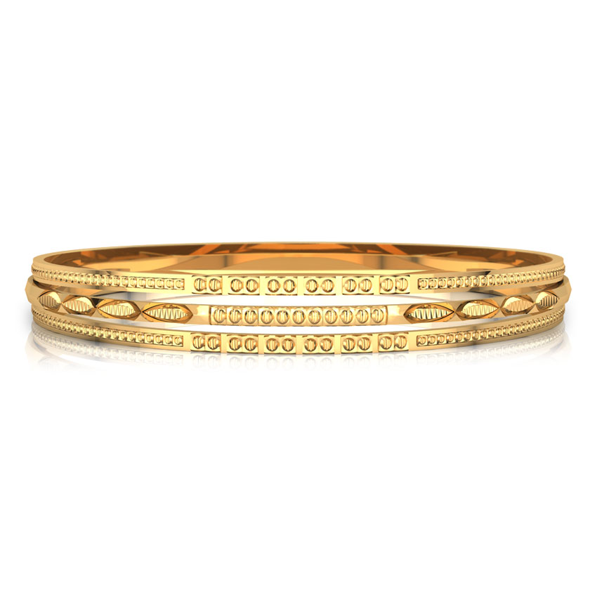 Deco Texture Gold Bangle Deco Texture Gold Bangle