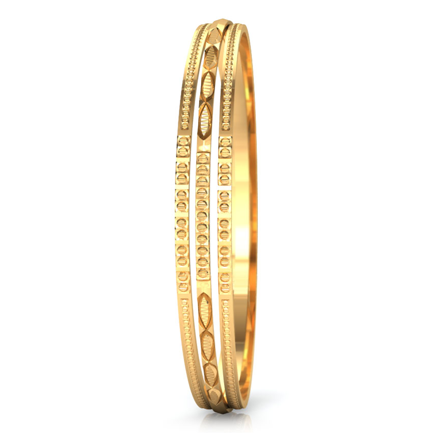 Deco Texture Gold Bangle Deco Texture Gold Bangle